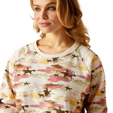Load image into Gallery viewer, Ariat Ladies Western Scene Print Sweatshirt 10048687
