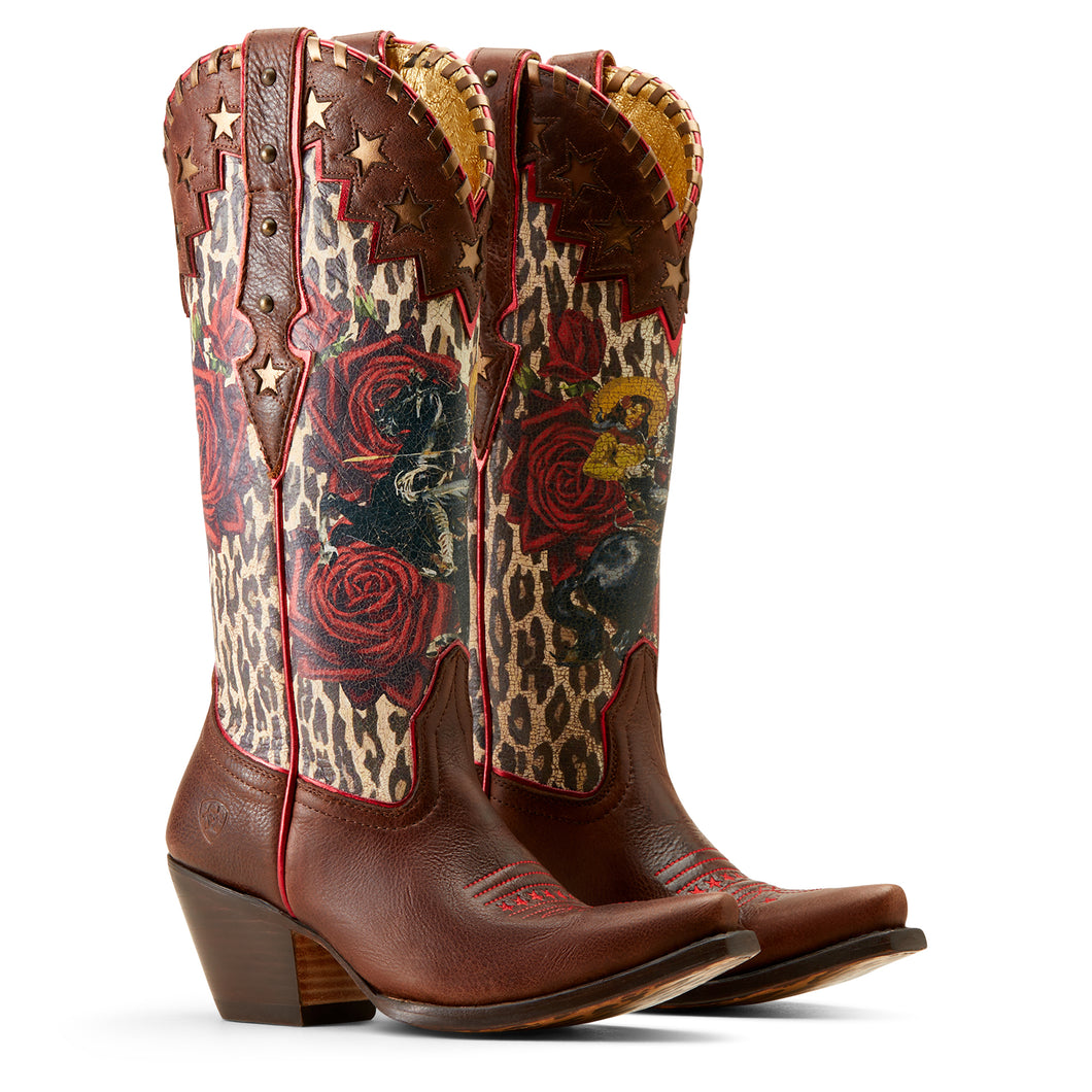 Ariat Ladies Limited Edition 10051010 X Toe Rodeo Quincy Western Boots