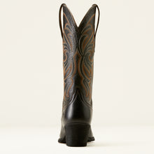 Load image into Gallery viewer, Ariat Ladies 10051050 Heritage J Toe Stretch Fit Black Deertan Western Boot
