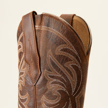 Load image into Gallery viewer, Ariat Ladies 10051051 Heritage J Toe Stretch Fit Brown Western Boot
