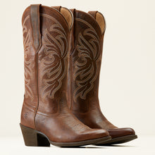 Load image into Gallery viewer, Ariat Ladies 10051051 Heritage J Toe Stretch Fit Brown Western Boot
