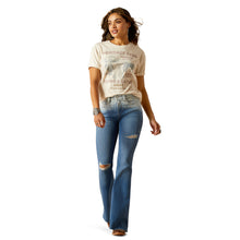 Load image into Gallery viewer, Ariat Ladies Heritage Feed T-Shirt in Oatmeal Heather
