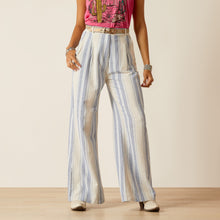 Load image into Gallery viewer, Ariat Ladies Butler Line Trousers in Sky Stripe 10051465
