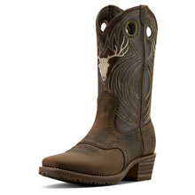 Load image into Gallery viewer, Ariat Mens 10061156 Hybrid Roughstock Antler Cowboy Boost in Antler Taupe

