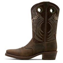Load image into Gallery viewer, Ariat Mens 10061156 Hybrid Roughstock Antler Cowboy Boost in Antler Taupe
