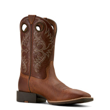 Load image into Gallery viewer, Ariat Mens 10061183 Sport Rodeo Western Boots in Aged Elephant Tan Print and Luna
