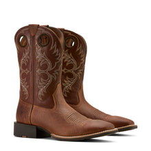 Load image into Gallery viewer, Ariat Mens 10061183 Sport Rodeo Western Boots in Aged Elephant Tan Print and Luna
