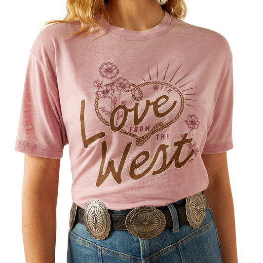 Ariat Ladies West Short Sleeve T Shirt Zephyr 10054551