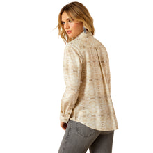 Load image into Gallery viewer, Ariat Ladies Billie Jean Western Shirt in Sandstone Southwest Print 10055214
