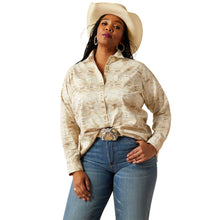 Load image into Gallery viewer, Ariat Ladies Billie Jean Western Shirt in Sandstone Southwest Print 10055214
