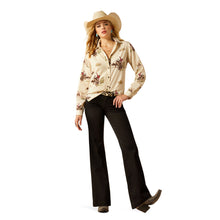 Load image into Gallery viewer, Ariat Ladies Homestyle Shirt 10058540 in Roundup Print
