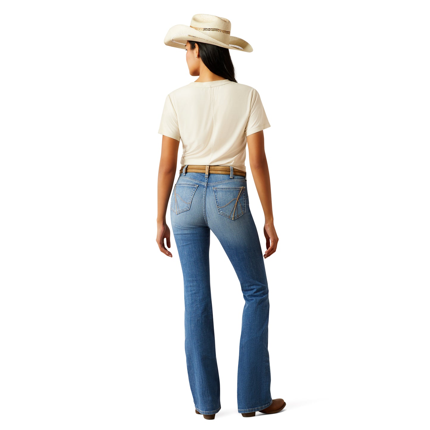 Ariat Ladies 10058914 High Rise Cassandra Boot Cut Jeans