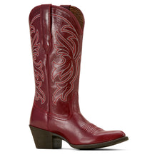 Load image into Gallery viewer, Ariat Ladies 10061205 Heritage J Toe Stretch Fit Western Boots in Sangria
