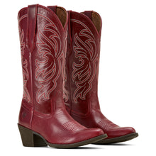 Load image into Gallery viewer, Ariat Ladies 10061205 Heritage J Toe Stretch Fit Western Boots in Sangria
