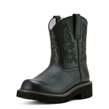 Load image into Gallery viewer, Ariat Ladies 10061282 Fatbaby Western Boots in Madison Avenue Black
