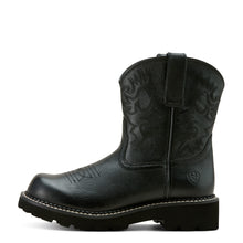 Load image into Gallery viewer, Ariat Ladies 10061282 Fatbaby Western Boots in Madison Avenue Black
