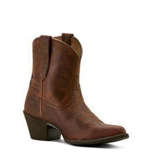 Load image into Gallery viewer, Ariat Ladies 10061308 Maggie Ankle Western Boots in Sassy Brown
