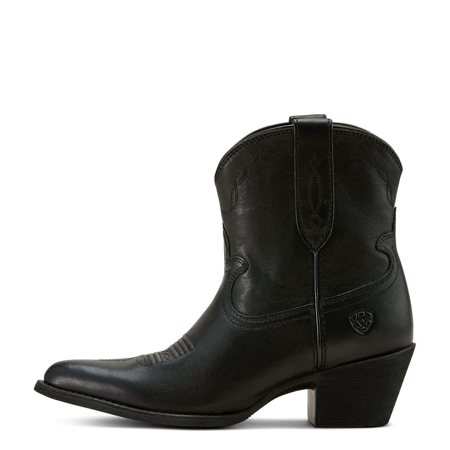 Ariat Ladies 10061309 Maggie Ankle Western Boots in Black Night