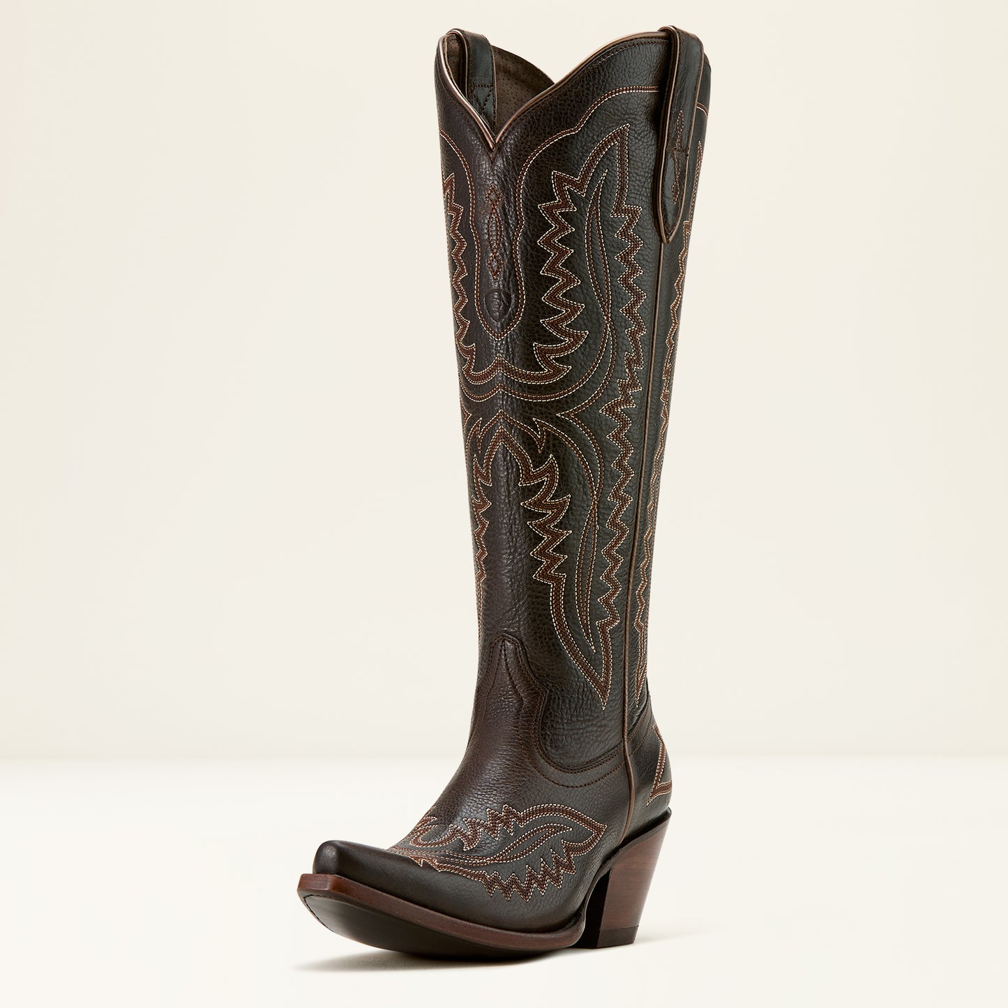 Ariat Ladies 10061357 Casanova X Toe Western Boot in Rich Chocolate