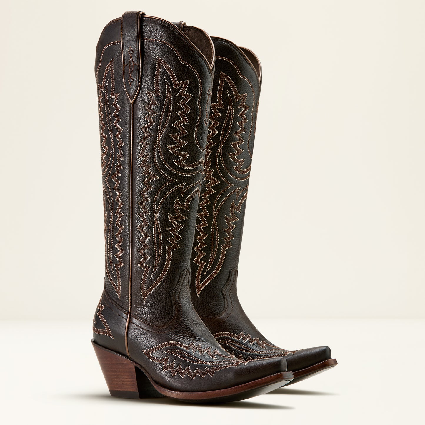 Ariat Ladies 10061357 Casanova X Toe Western Boot in Rich Chocolate