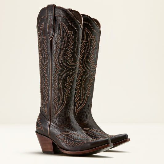 Ariat Ladies 10061357 Casanova X Toe Western Boot in Rich Chocolate