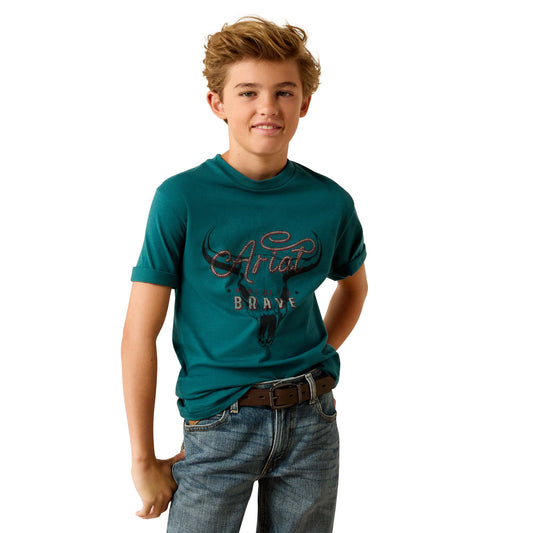Ariat Kids Cattle Skull Freedom T-Shirt 10071183