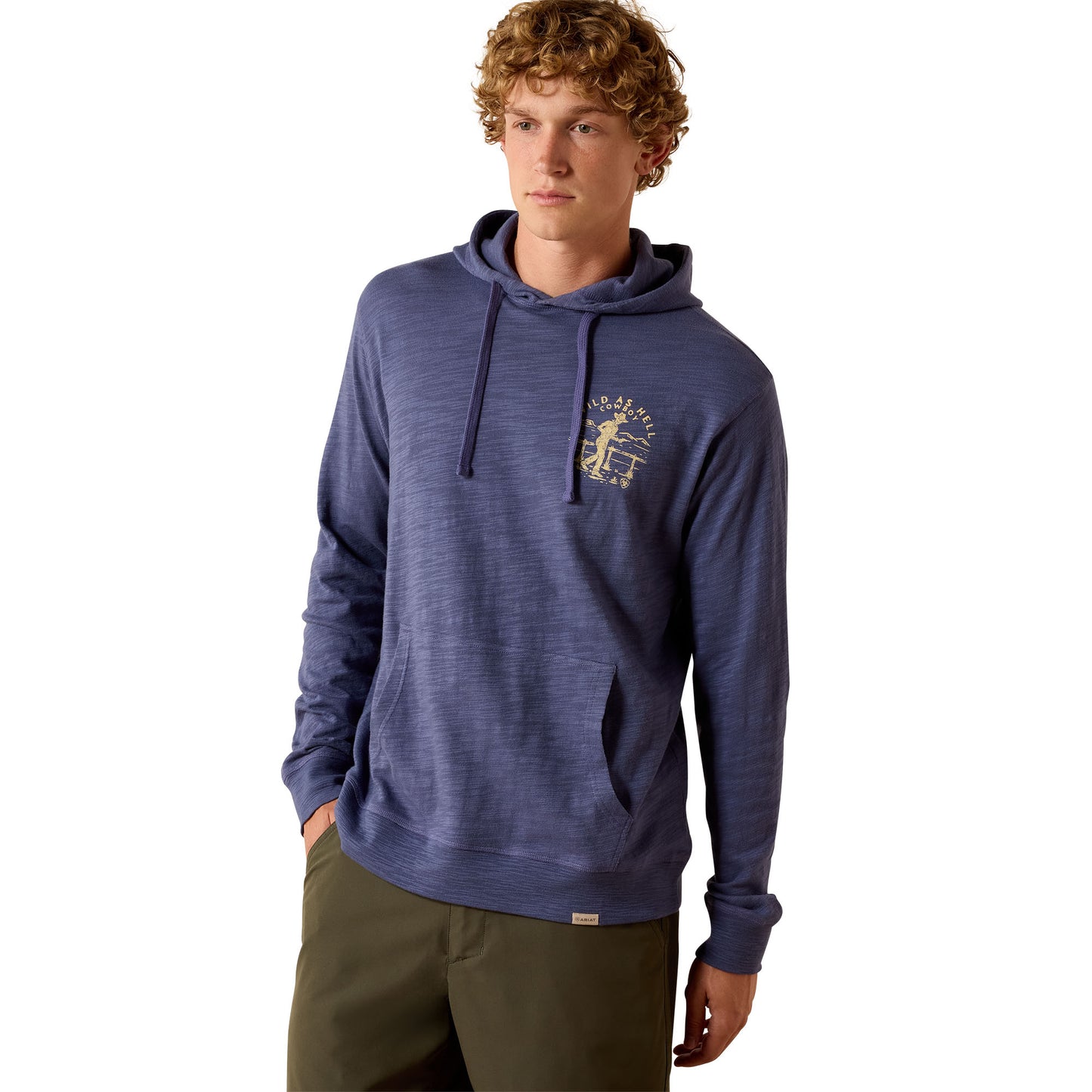 Ariat Unisex Ligthweight Retro Hoodie in Nightshade 10071471