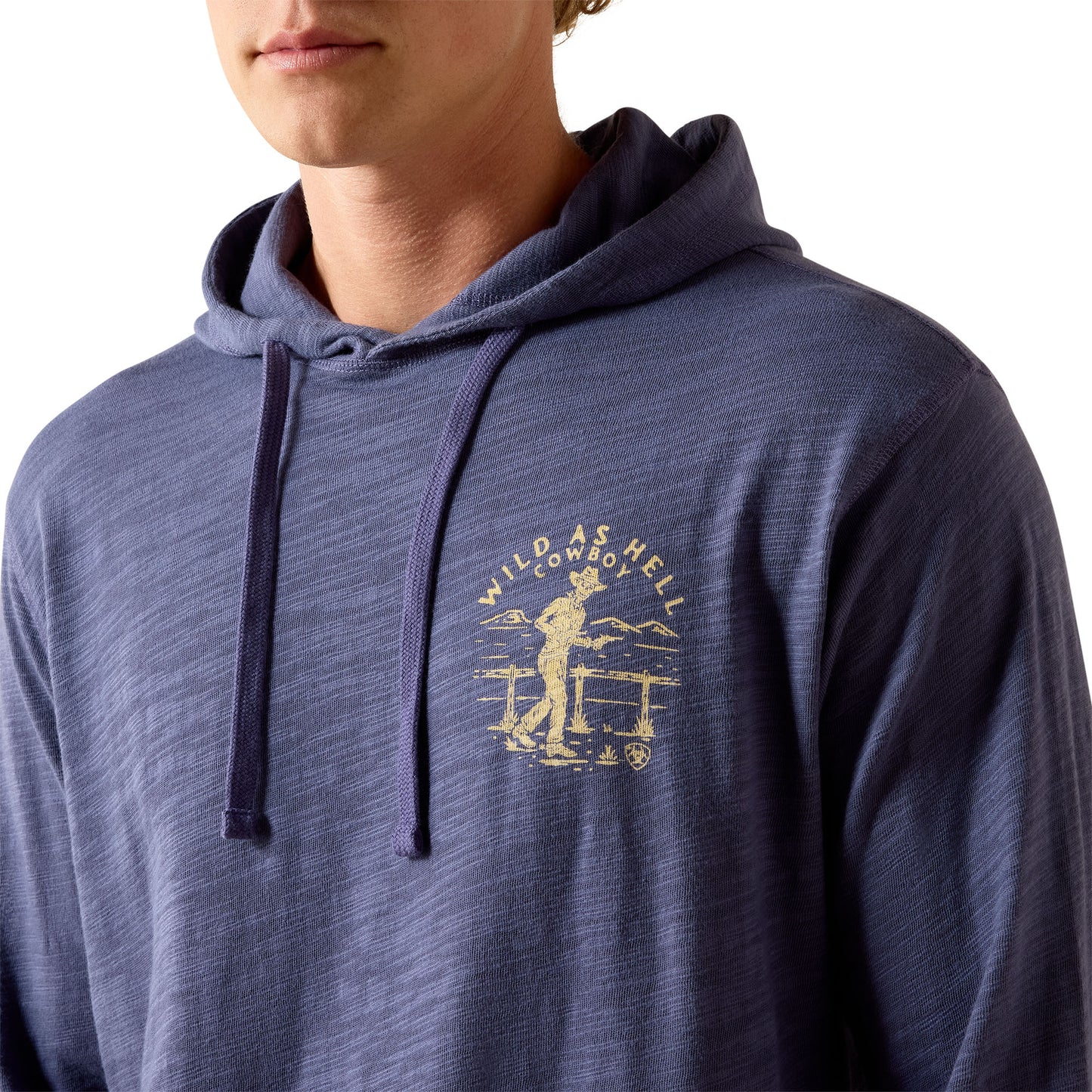 Ariat Unisex Ligthweight Retro Hoodie in Nightshade 10071471