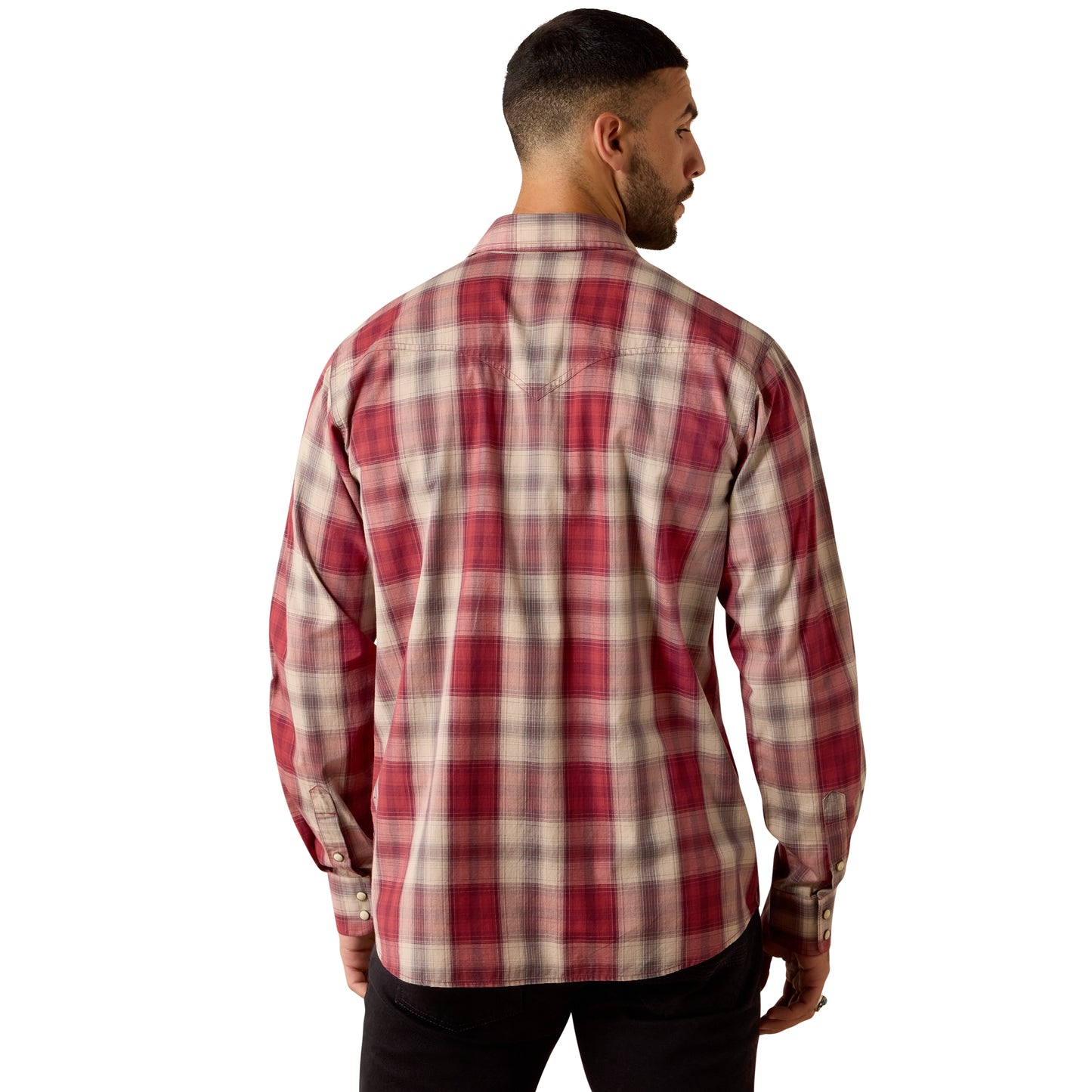 Ariat Mens Retro Hawthorne Fitted Western Snap Shirt 10071645