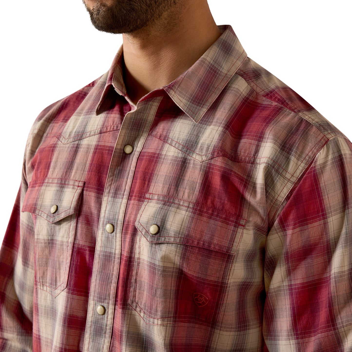 Ariat Mens Retro Hawthorne Fitted Western Snap Shirt 10071645