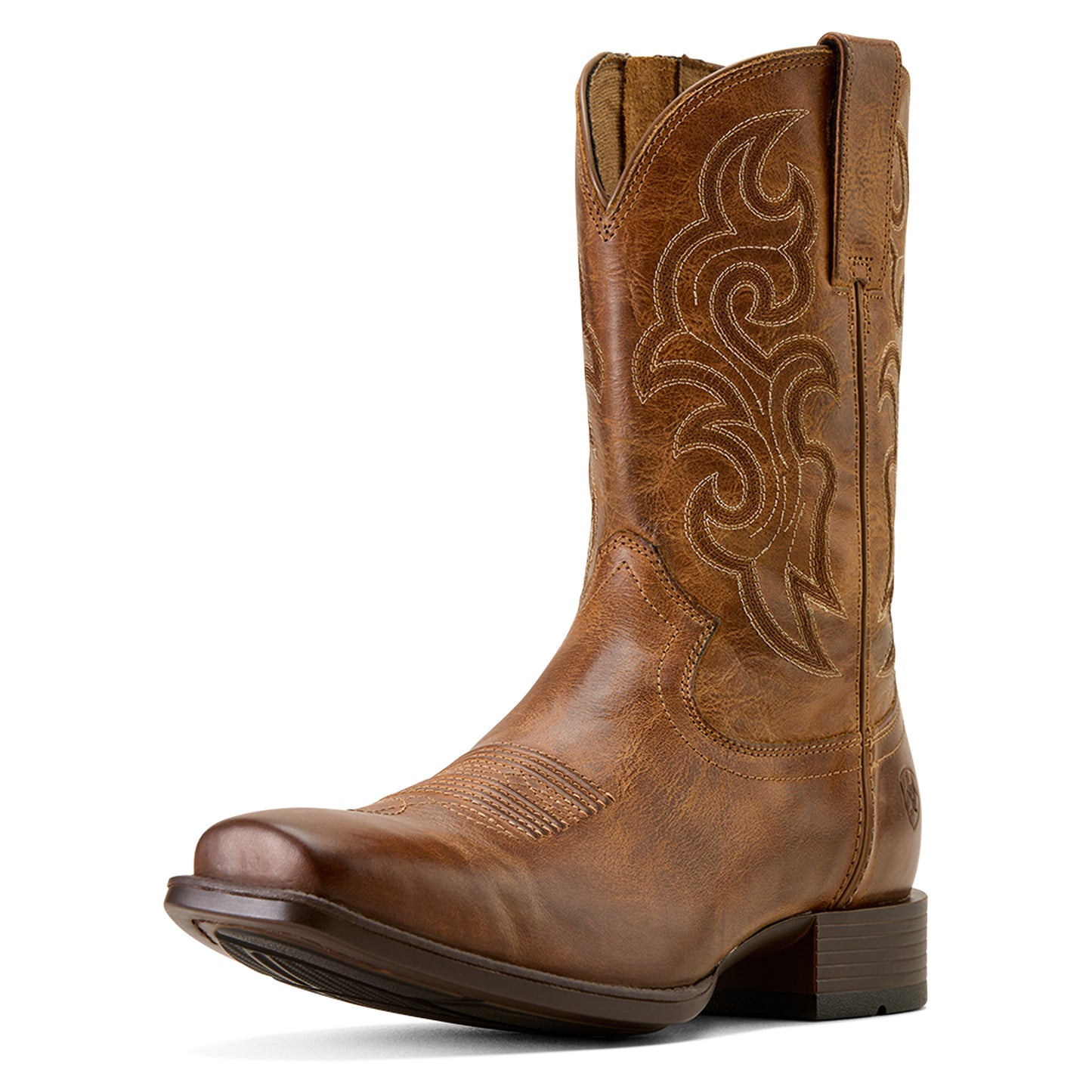 Ariat Mens 10074187 Bodie Square Toe in Honey Tan Cowboy Boots