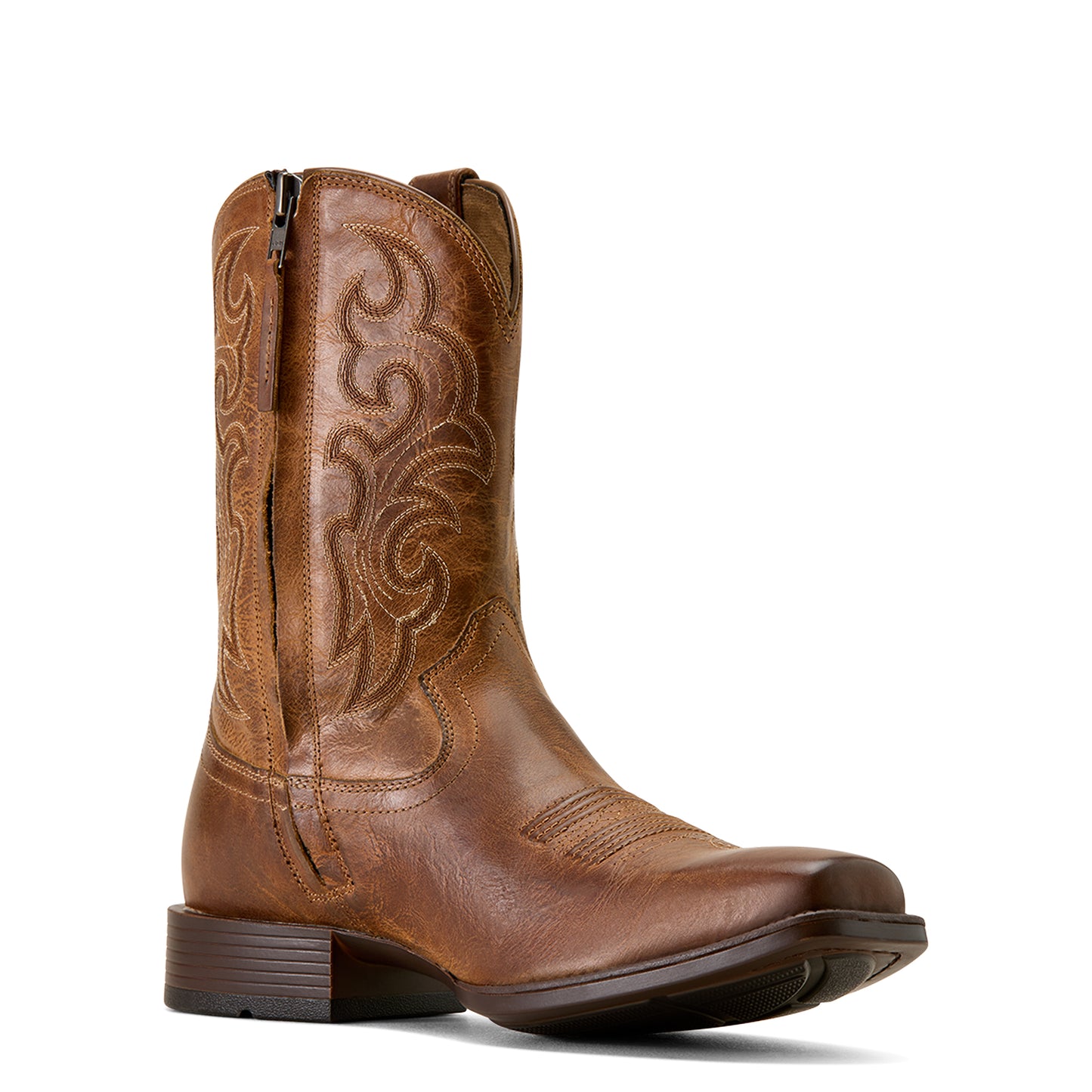 Ariat Mens 10074187 Bodie Square Toe in Honey Tan Cowboy Boots