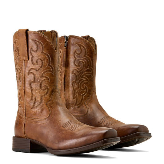 Ariat Mens 10074187 Bodie Square Toe in Honey Tan Cowboy Boots