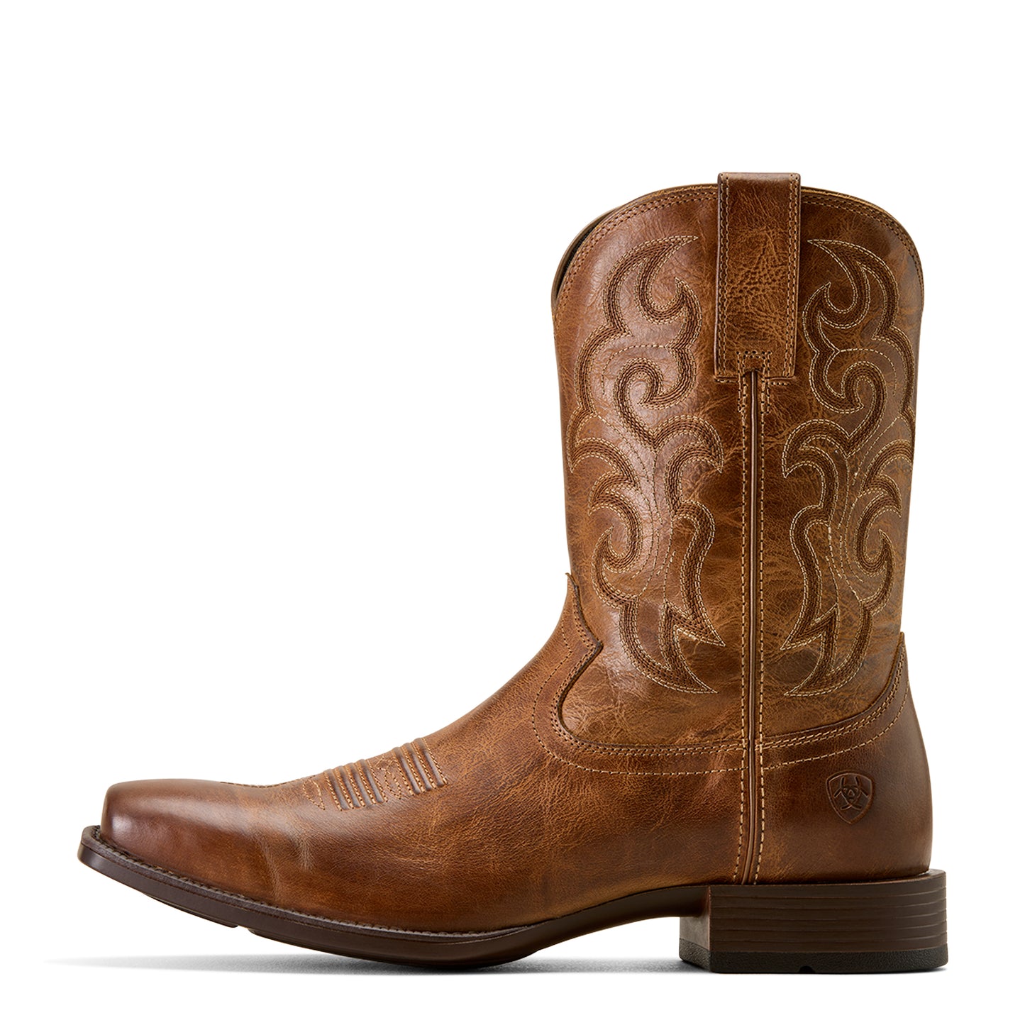 Ariat Mens 10074187 Bodie Square Toe in Honey Tan Cowboy Boots