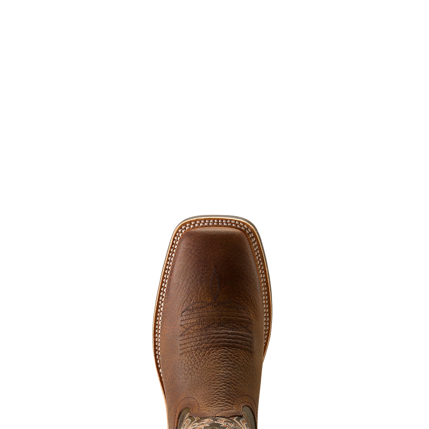 Ariat Mens 10074254 Highland Toughstock Cowboy Boots in Brown Rowdy/Olive