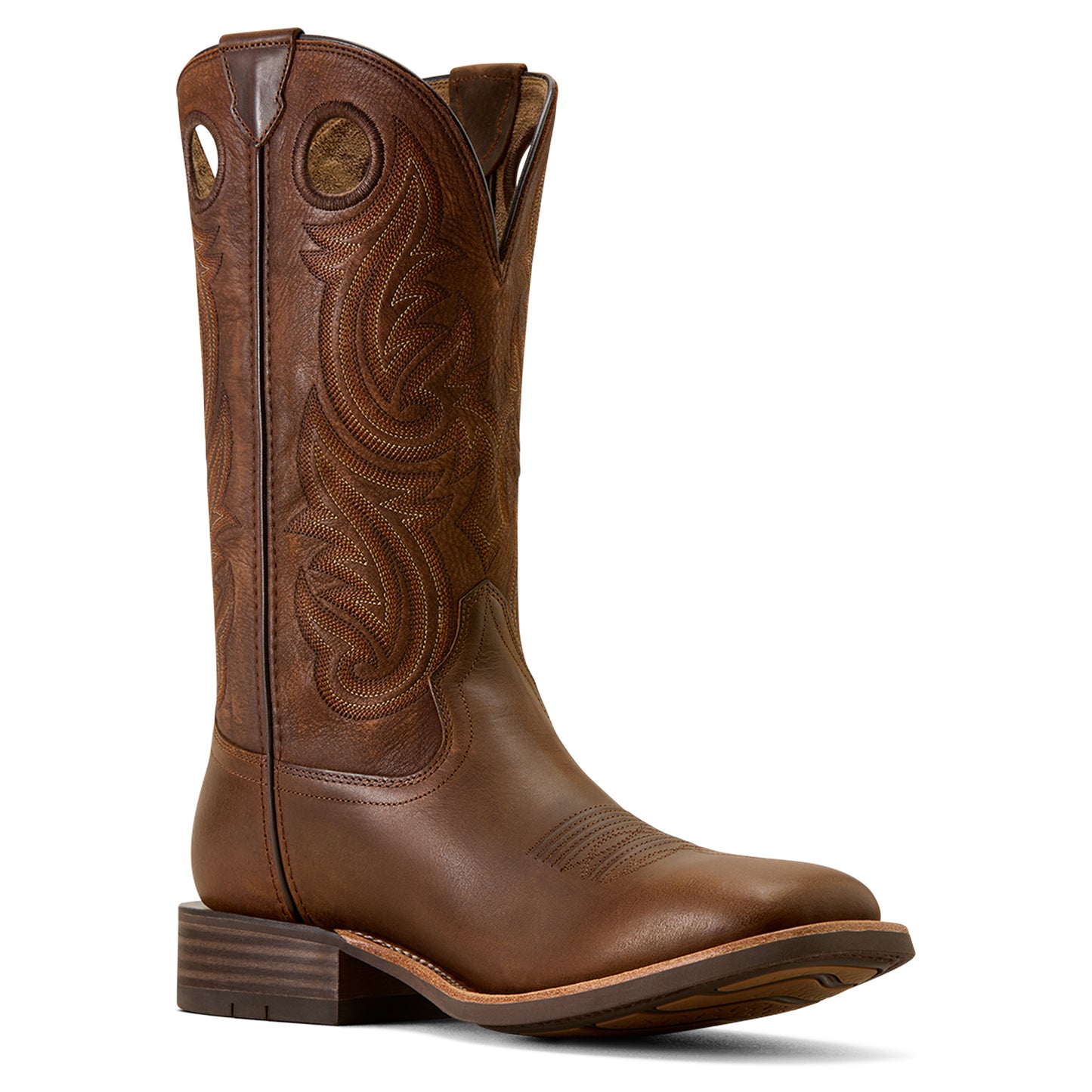 Ariat Mens 10074255 Highland Toughstock Cowboy Boots in Brown