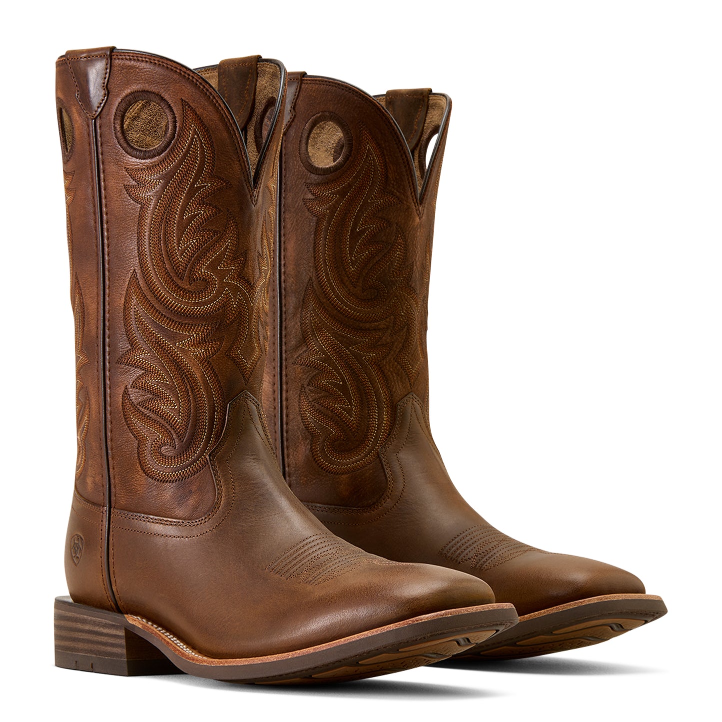 Ariat Mens 10074255 Highland Toughstock Cowboy Boots in Brown