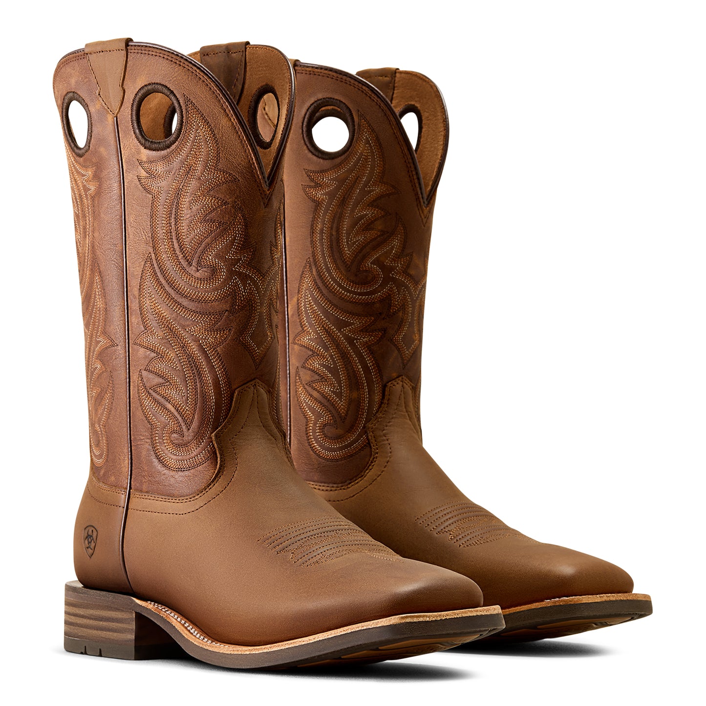 Ariat Mens 10074255 Highland Toughstock Cowboy Boots in Brown