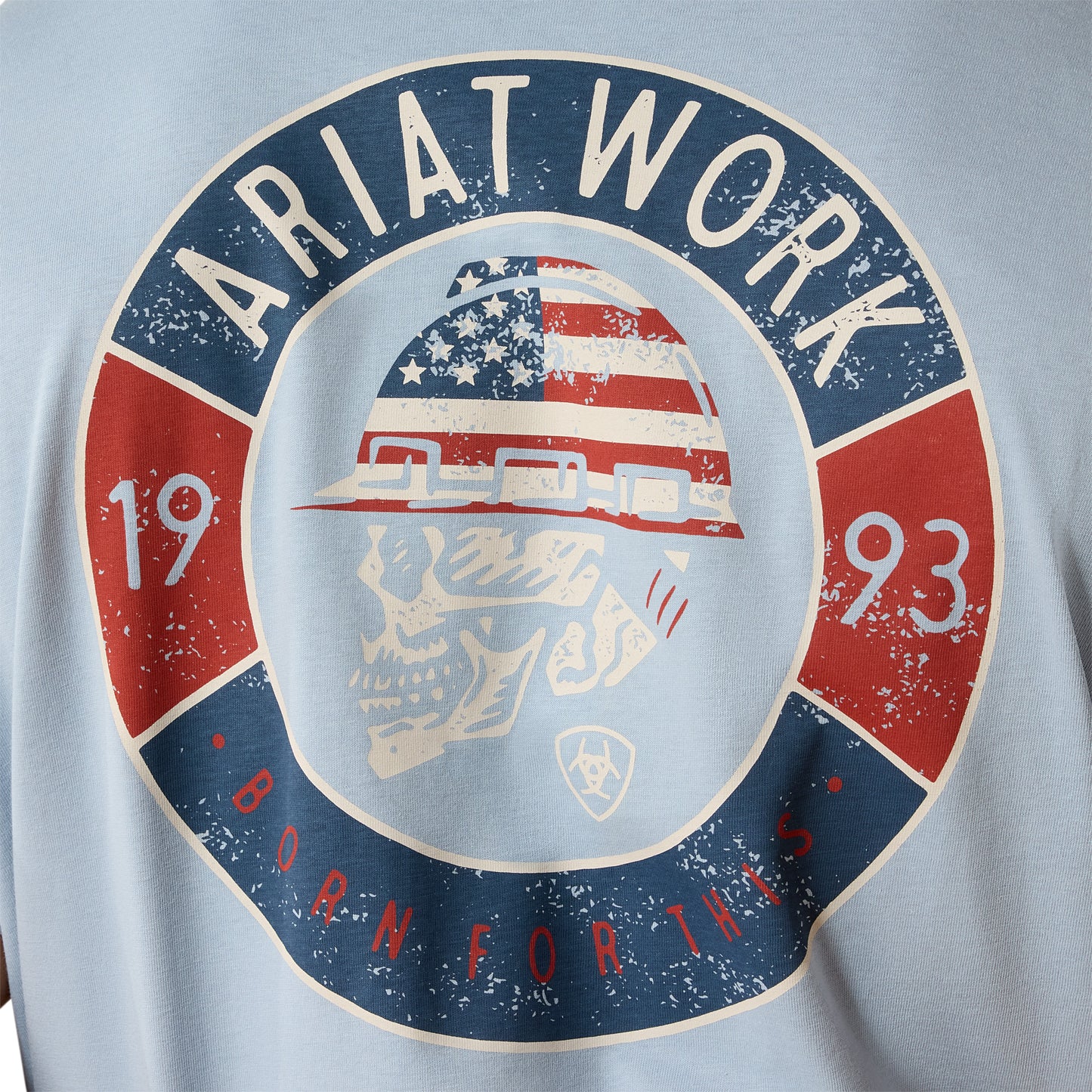 Ariat Mens Rebar Cotton Strong Hardhead Workwear T-shirt 10071364
