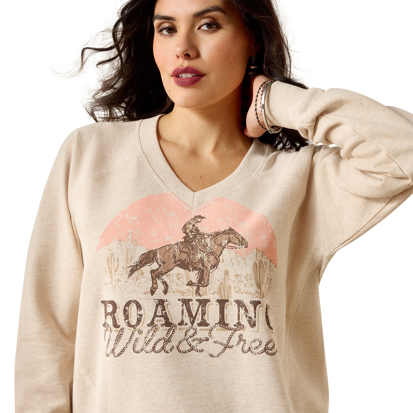Ariat Ladies Victoria Sweatshirt 10071623