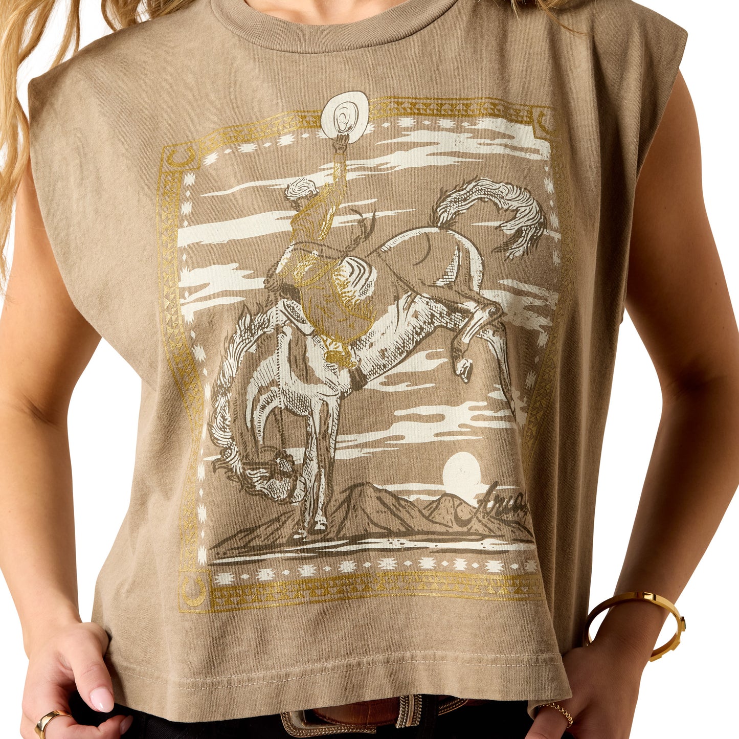 Ariat Ladies Bandana Rider T-Shirt T-Shirt 10071709