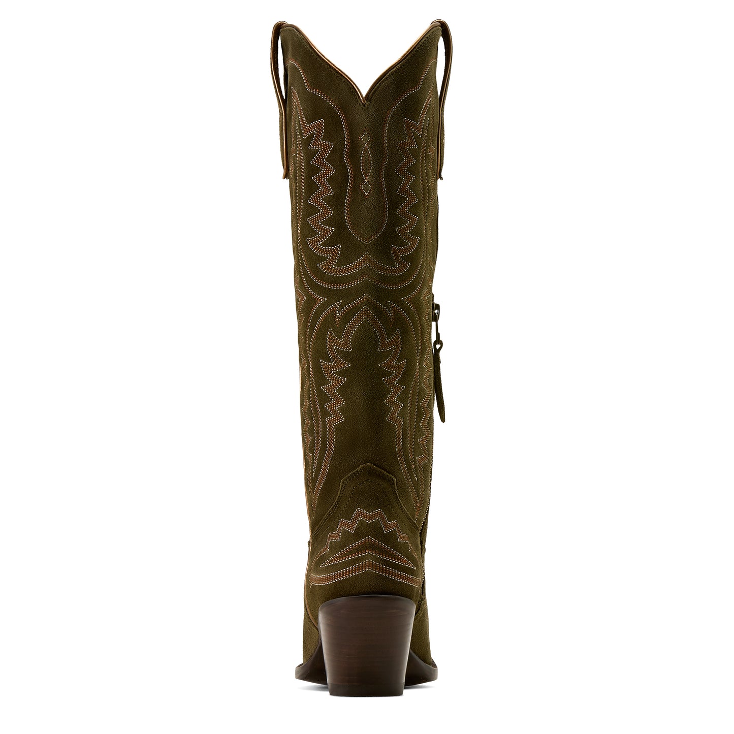 Ariat Ladies 10074323 Casanova X Toe Western Boot in Sueded Olive