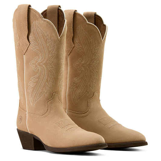 Ariat Ladies 10074324 Heritage Western R Toe Stretch Fit in Truly Taupe