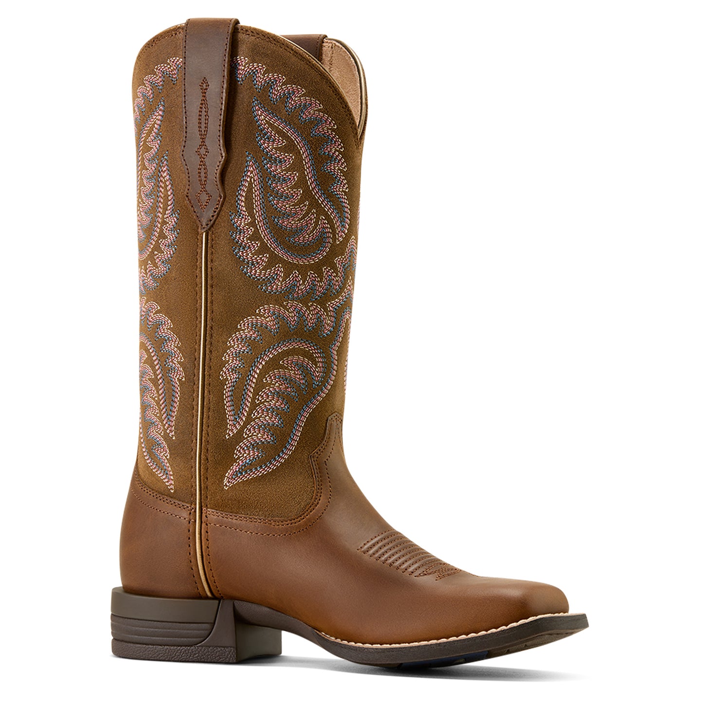 Ariat Ladies 10074329 Cattle Caite Western Boots in Distressed Brown