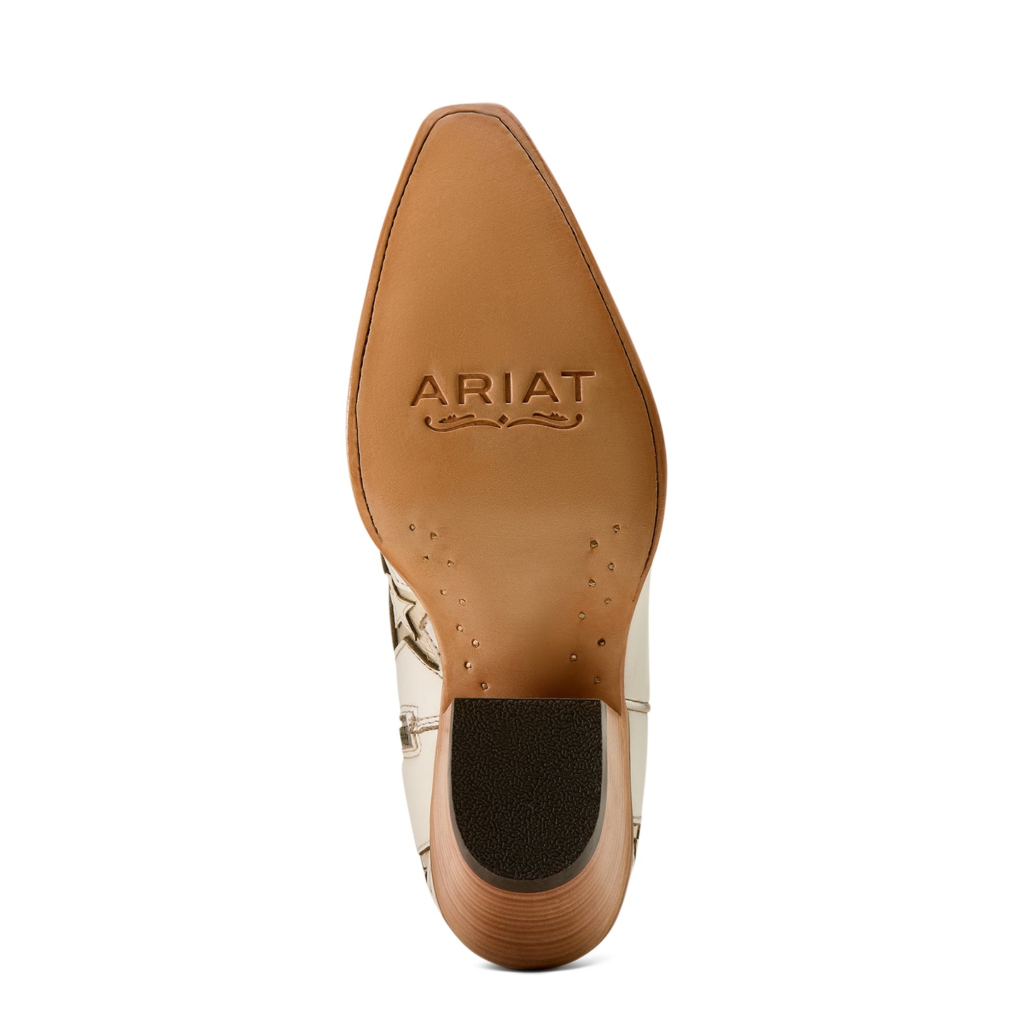 Ariat Ladies 10074350 Casanova Star X Toe Western Boot in Ivory Pearl Limited Edition