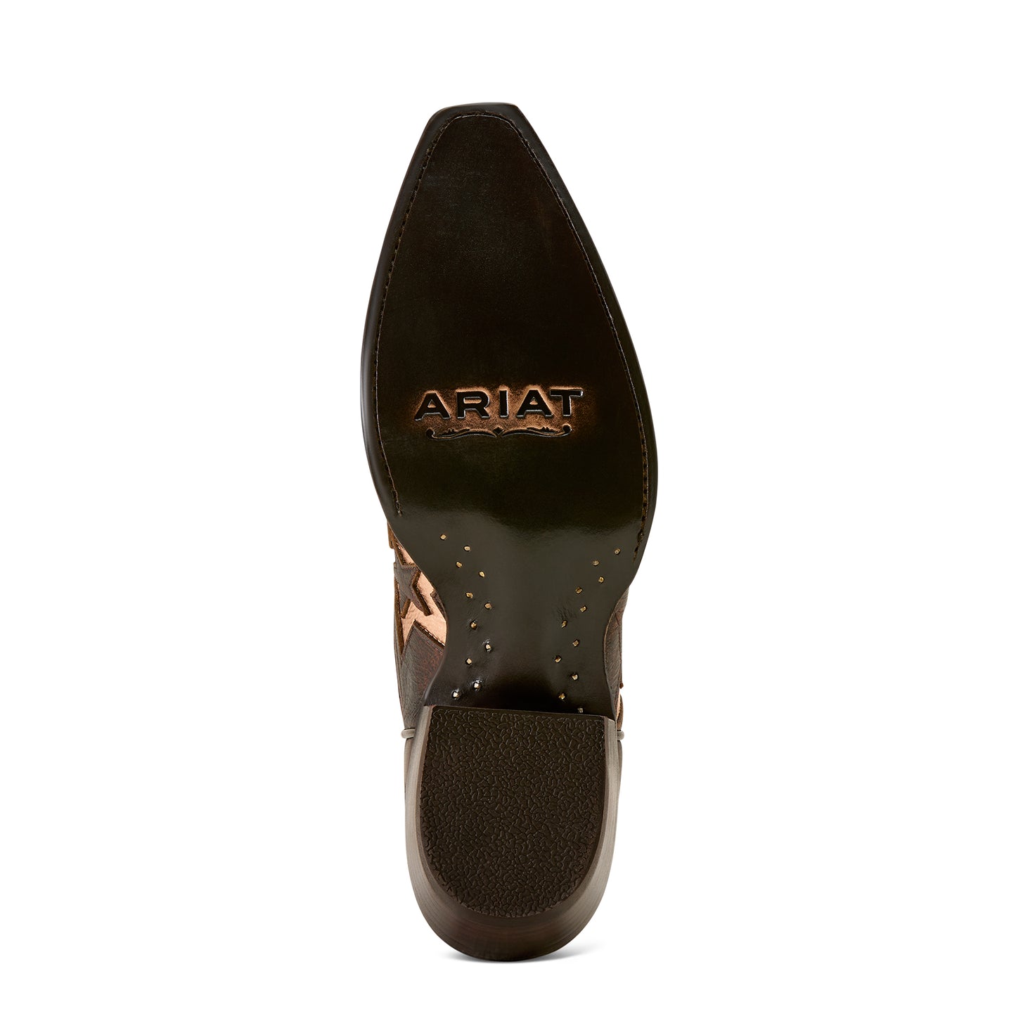 Ariat Ladies 10074369 Hazen Star X Toe Western Boot in Bronze Dream Pearl Limited Edition