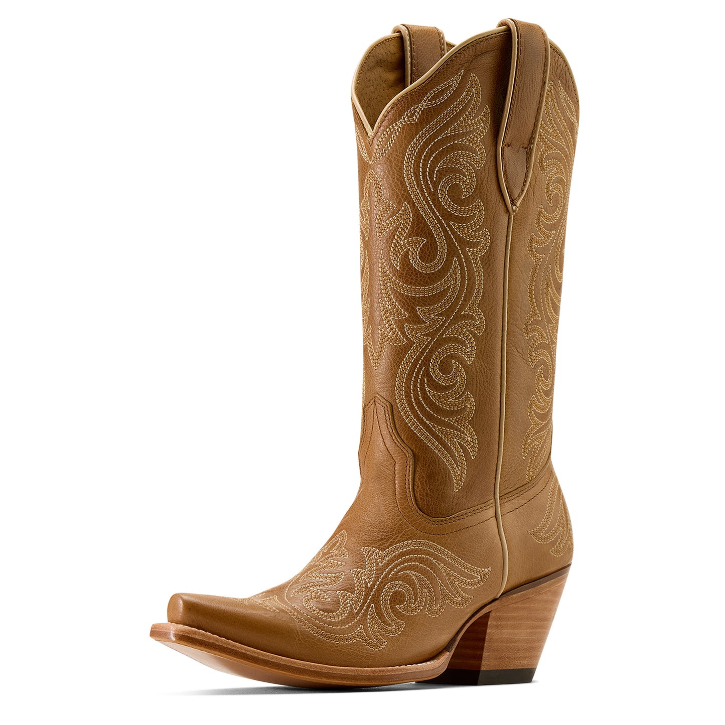 Ariat Ladies 10074383 Amora X Toe Western Boots in Shades of Grain