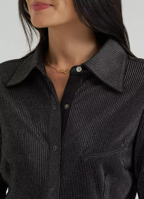 Wrangler 112390314 Lainey Wilson X Wrangler Shimmer Lainey Top