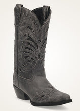 Load image into Gallery viewer, Laredo Stevie 52120 in Black Ladies Cowboy Boots
