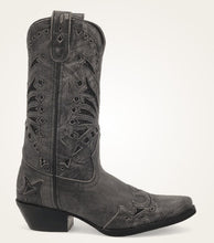 Load image into Gallery viewer, Laredo Stevie 52120 in Black Ladies Cowboy Boots
